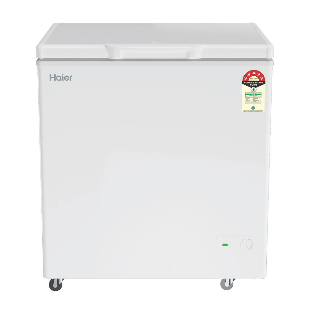 Haier 300Ltr Single door- White Colour Convertible Hard top Freezer